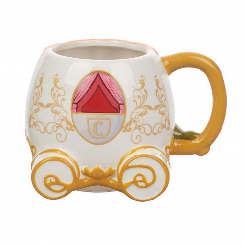 كوب عربة سندريلا 3d