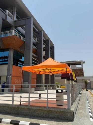 3*3 ORANGE iron tube tent (ordinary) (TYPE A) - بد...