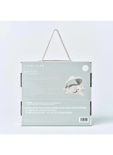 عوامة أطفال الفيل – رمادي