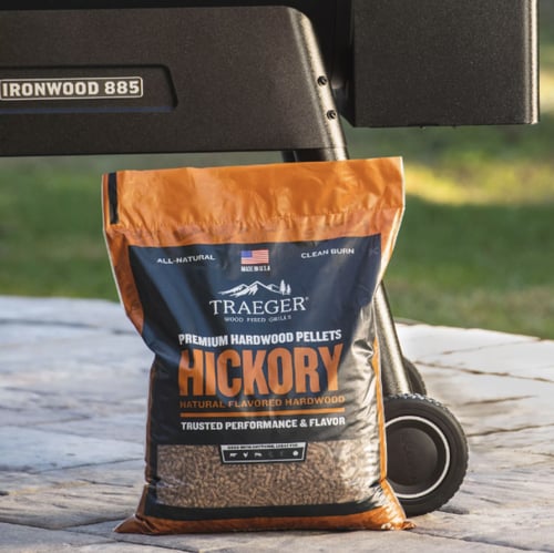 Traeger Hickory Bbq Wood Pellets 20Lb Bag