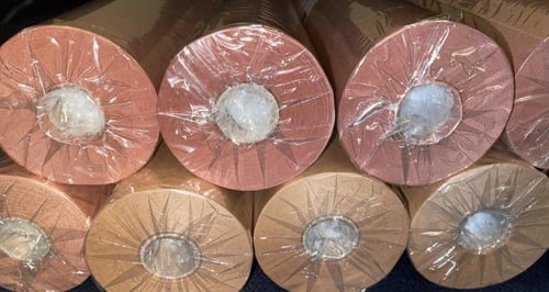 لفة ورق الجزار الوردي 53.34 متر