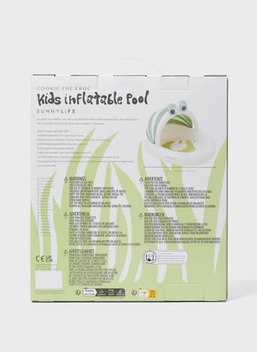 حمام سباحة للأطفال قابل للنفخ كوكي ذا كروك كاكي
