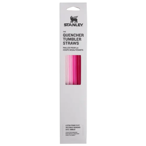 Stanley Quencher Straws for 30oz Tumblers Pink Mul...
