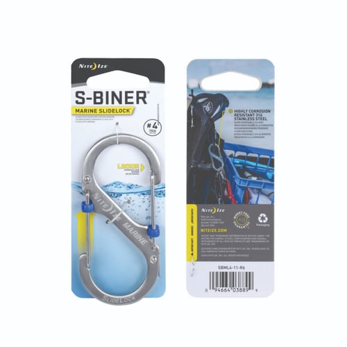 مشبك نايت آيز S-Biner Marine SlideLock – مقاس #4
