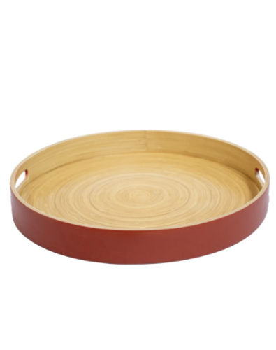 صحن مستدير مثالي للتقديم للمناسبات الداخلية والخار...