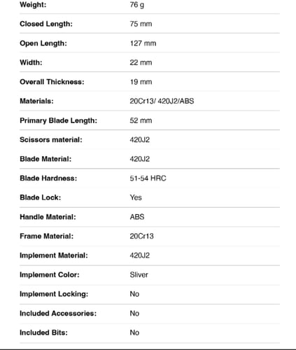 Nextool Multifunction Knife