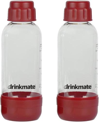 زجاجة درينك ميت سعة 1 لتر باللون الأحمر