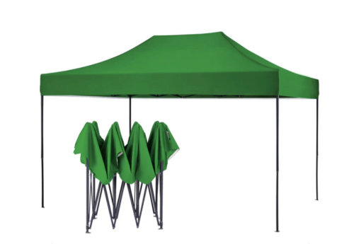 3*4.5 GREEN iron tube tent (ordinary) (TYPE A) - ب...