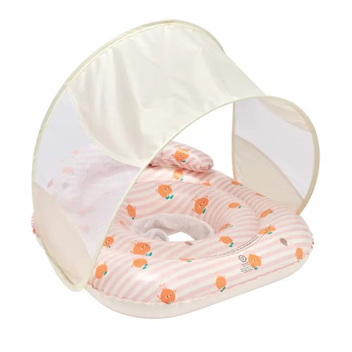 عوامة أطفال تفاعلية بتصميم Poppy the Peach بألوان...