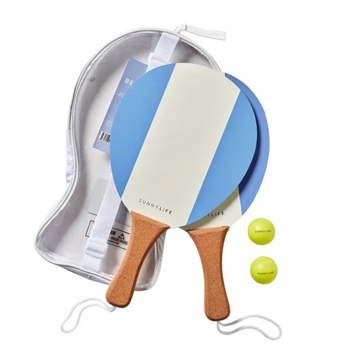 Vintage Beach Paddles – La Mer Med Blue