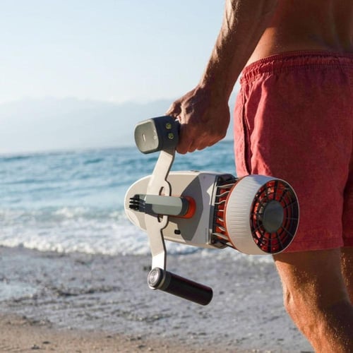 سكوتر TINI للغوص تحت الماء باللون الابيض