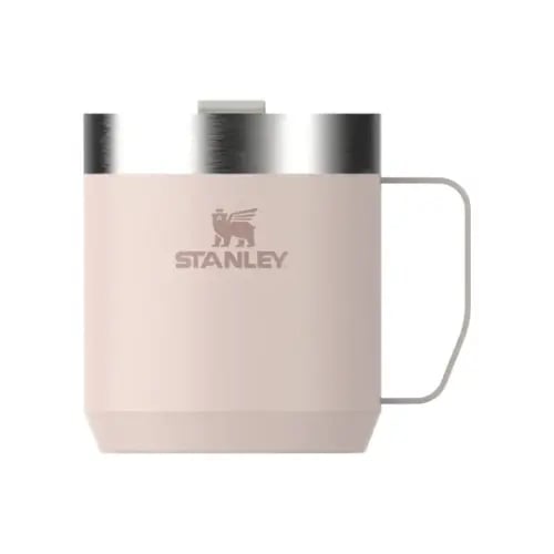 Stanley CLA 355ml / 12oz Vac Camp Mug Rose Quartz