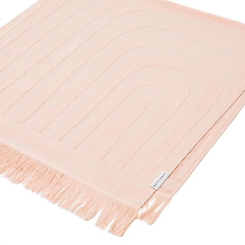 منشفة وردية فاخرة