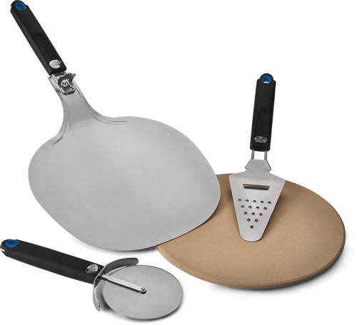 مجموعة عجلة البيتزا فولاذ مقاوم للصدأ