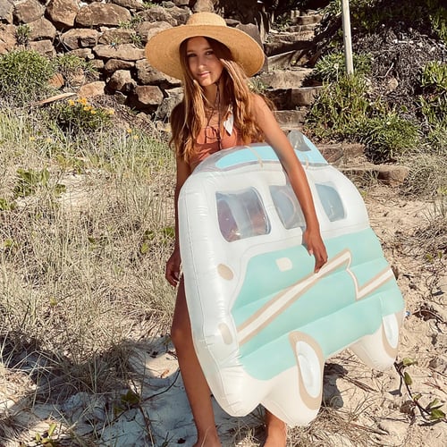 عوامة فاخرة للاستلقاء – بشكل عربة التخييم