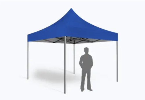 3*3 (BLUE (iron hexagonal tube tent (ordinary) (TY...