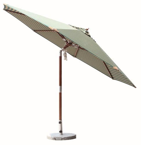 مظلة شمسية بقوائم خشبية 2.7م