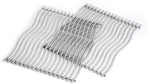 شبكتان للطهي من الفولاذ الستانلس استيل لشوايات برس...