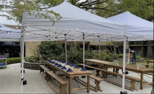 3*4.5 (WHITE (aluminum hexagonal tube tent (ordina...