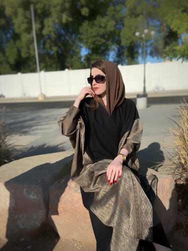 عباية بقصه بشت #022