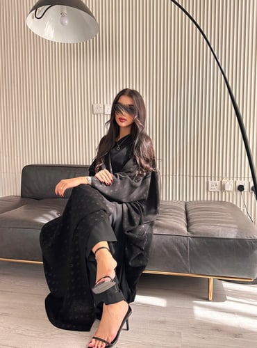 عباية بشت اسود #59