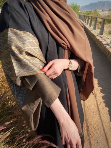 عباية بقصه بشت #022