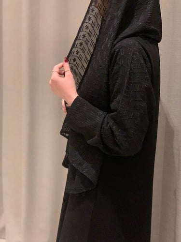 عباية السواد القاتم #041