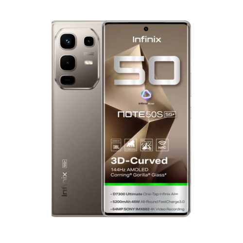 إنفينيكس note 50s ذاكرة 256 قيقا رام 16