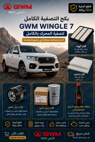 بكج فلاتر محرك ديزل أصلي وينجل
