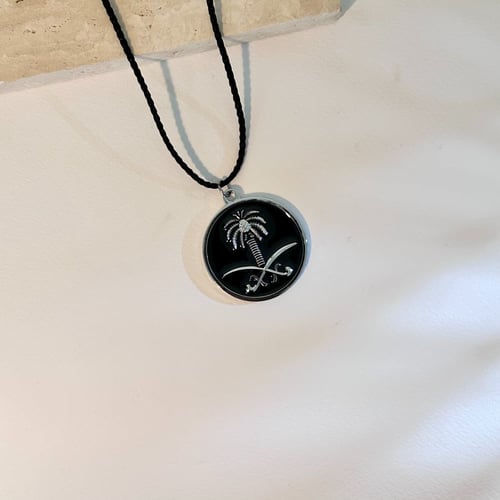 تعليقة مرايا سيفين ونخلة | أشكال متنوعة