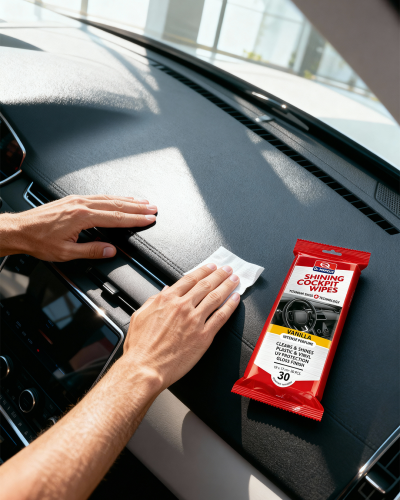 مناديل تلميع البلاستيك