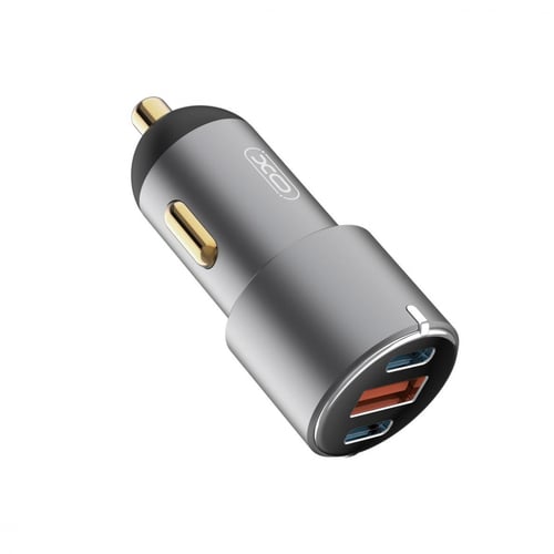 شاحن سيارة سريع 3 منافذ XO- CC45 60W (PD+QC3.0)