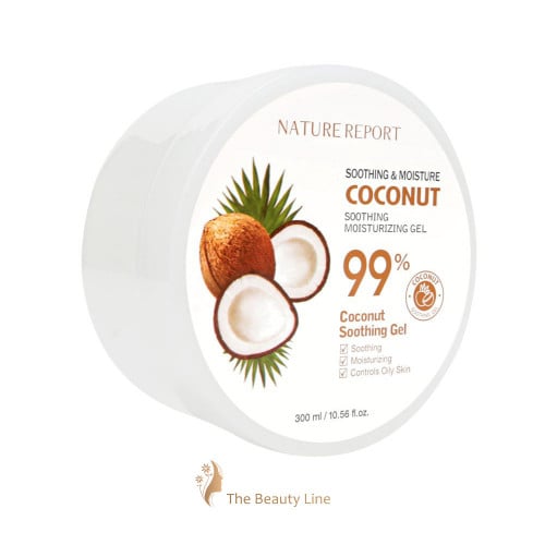 ناتشر ريبورت - جل جوز الهند الطبيعي المرطب والمهدئ...