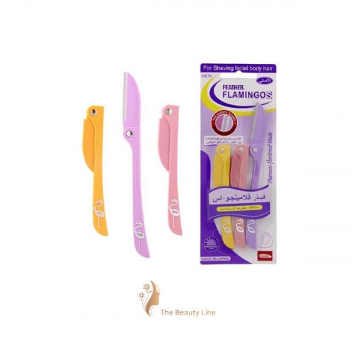 امواس فلامنجو فيذر اس 3 قطع