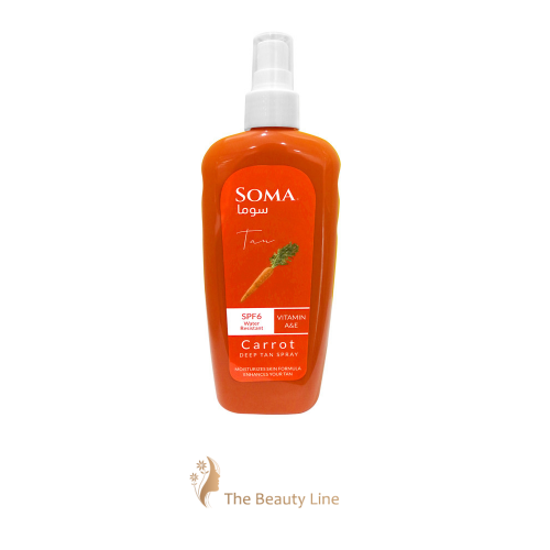 سوما بخاخ التسمير 250مل بزيت الجزر الطبيعي