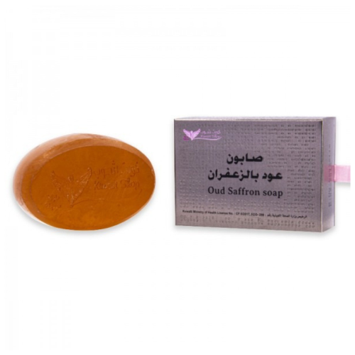 كويت شوب - صابون عود بالزعفران - 100جرام
