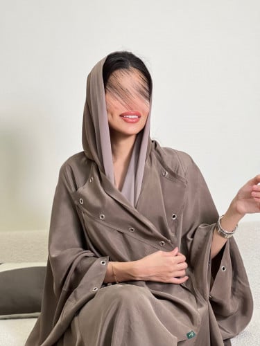 بشت قطري حرير مغسول ياباني