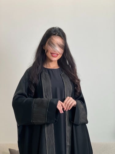 نص بشت حرير ستان طبعة ستان مشجر