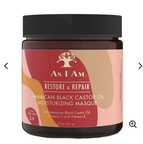 Hair moisturizing mask from as i am