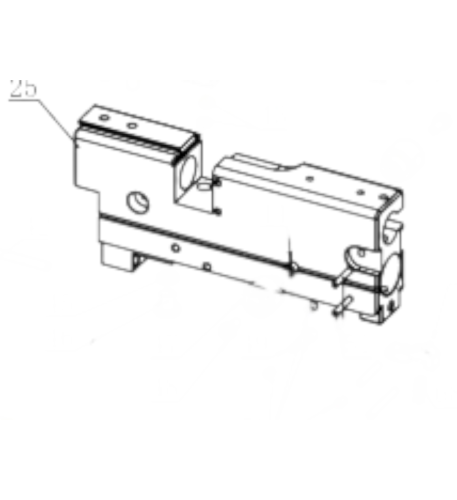 قطعة غيار بندقية PP750L قطعة رقم 25#