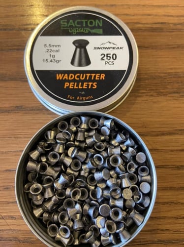 رصاص ساكتون عيار 5.5 القرين 15.43 العدد 250 طلقة