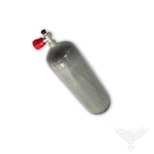 أسطوانة كاربون فيبر 12 لتر مع ستاند