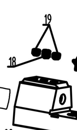 مسامير تثبيت سبطانة 3 حبة ستوقر