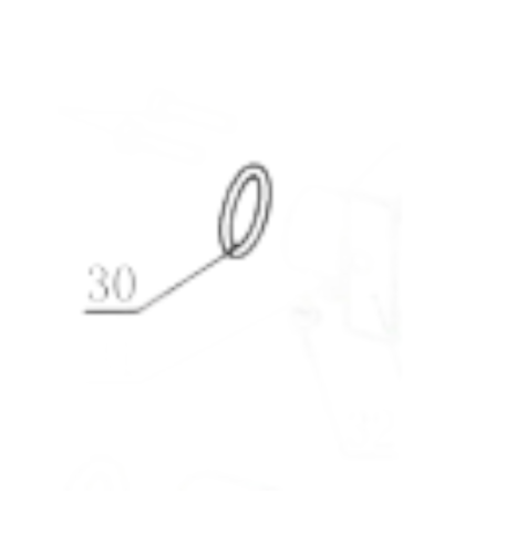 قطعة غيار بندقية PP750L قطعة رقم 30#