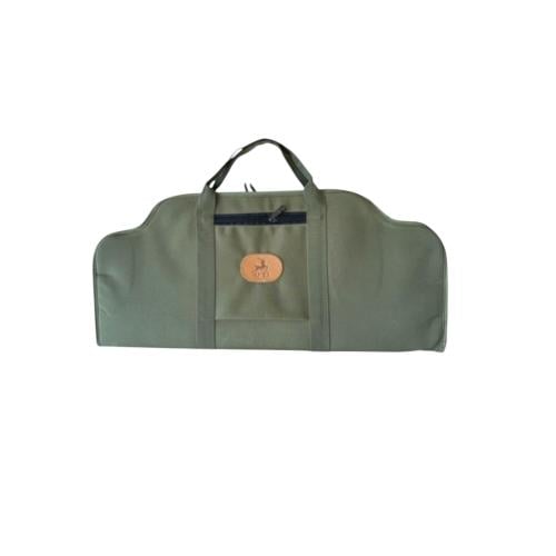 جراب بندقية مزود بجييب خارجي اللون اخضر