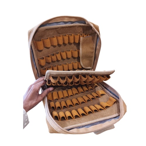 شنطة حمل ذخيرة لون بني