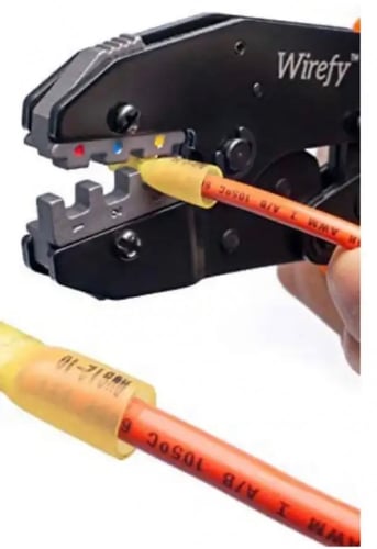 زراديه كبس اسلاك مع 5 رؤوس احجام متعددة