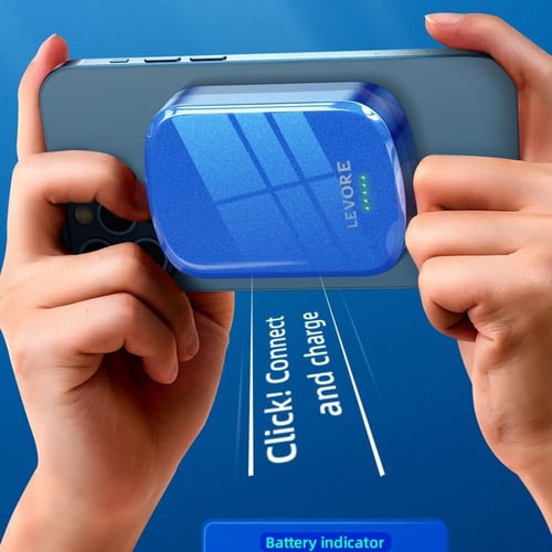 ليفوري 2 في 1 شاحن متنقل ومغناطيسي بتقنية PD وبقوة...