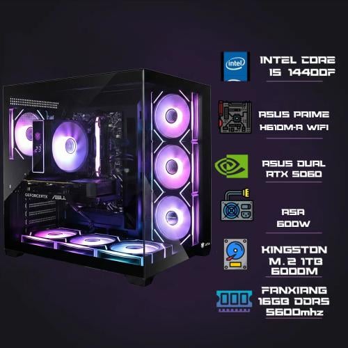 تجميعة I5-14400F + RTX 5060