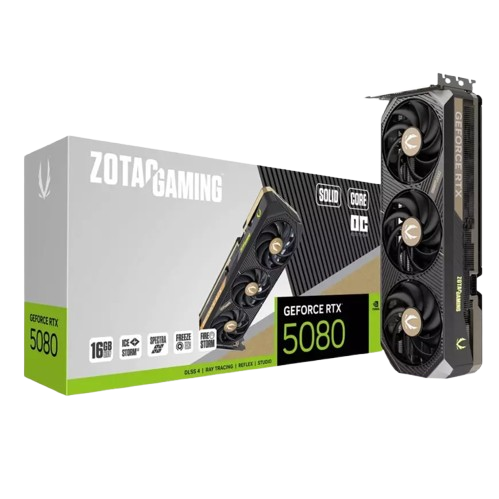 ZOTAC GAMING GeForce RTX 5080 SOLID 16GB كرت شاشة